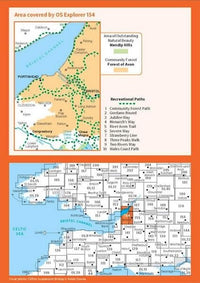 OS Explorer Map 154 - Bristol West and Portishead - overview