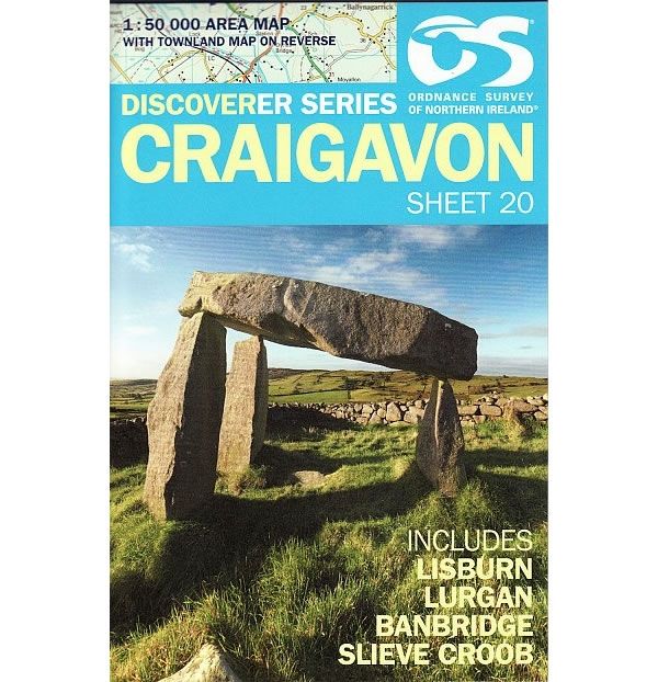 Irish Discoverer Map 20, Craigavon