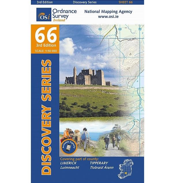 Irish Discovery Map 66, Liemrick and Tipperary