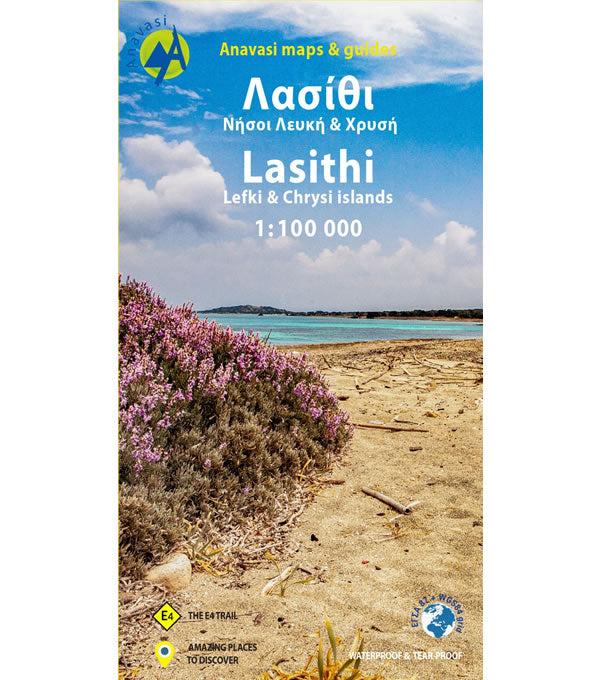 Lasithi Walking Map [92] - Eastern Crete