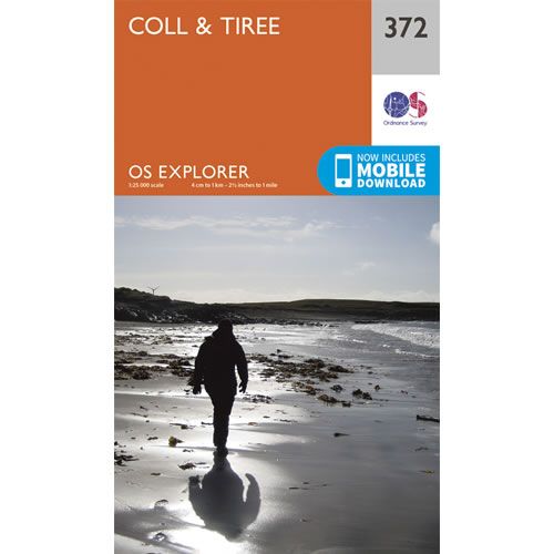 OS Explorer 372 - Coll and Tiree Map