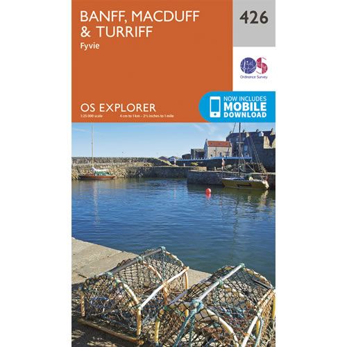 OS Explorer 426  - Banff and Macduff Map