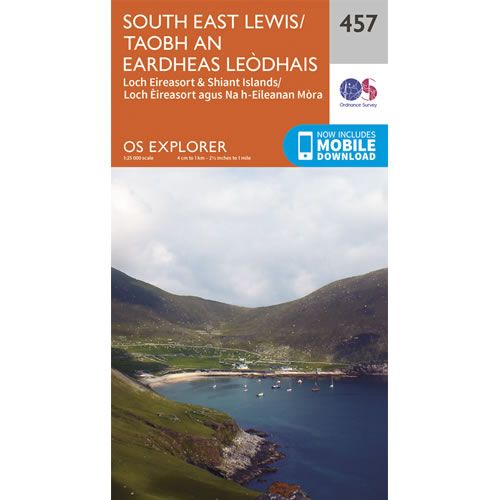 OS Explorer 457 - Lewis South East and London Map