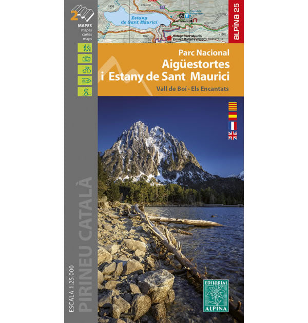 Parc Nacional d'Aiguestortes I Estany de Sant Maurici Map