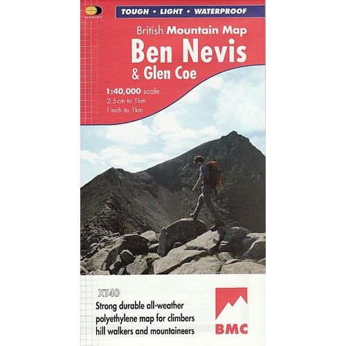 Ben Nevis Mountain Map