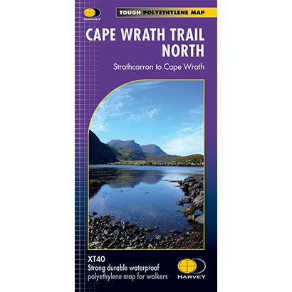 Cape Wrath Trail North XT40 Harvey Map