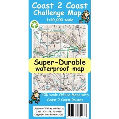 Coast 2 Coast Challenge Map