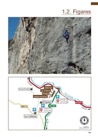 Cordillera Cantabrica Sport Climbing Guidebook - Example page 1