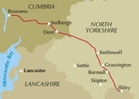 Dales Way Route Map