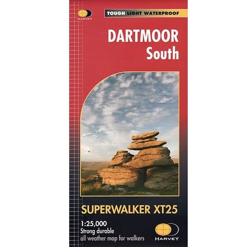 Dartmoor South XT25 Superwalker Map