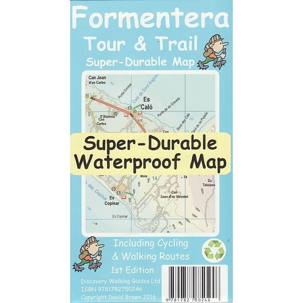 Formentera Tour and Trail Super-Durable Map