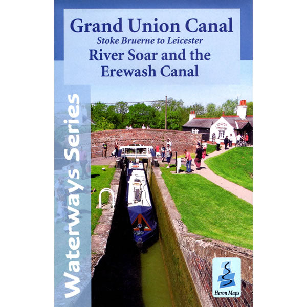 Grand Union Canal Map - Stoke Bruerne to Leicester  - 2014 Edition