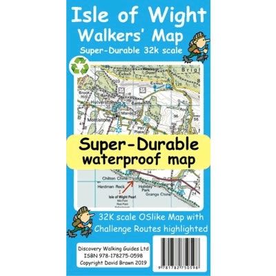 Isle of Wight Walkers' Challenge Super-Durable Map