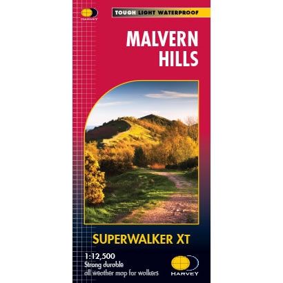 Malvern Hills Superwalker Map