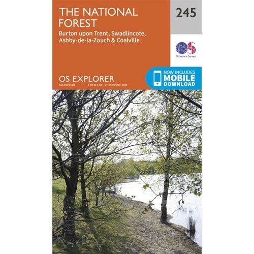 OS Explorer Map 245 - The National Forest