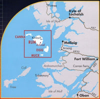 Rum, Eigg, Muck, Canna XT25 Superwalker Map - Overview