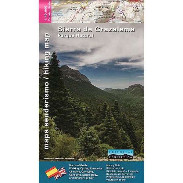 Sierra de Grazalema Map and Guidebook
