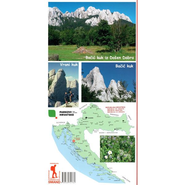 Sjeverni Velebit Walking Map [17] - Rear Cover