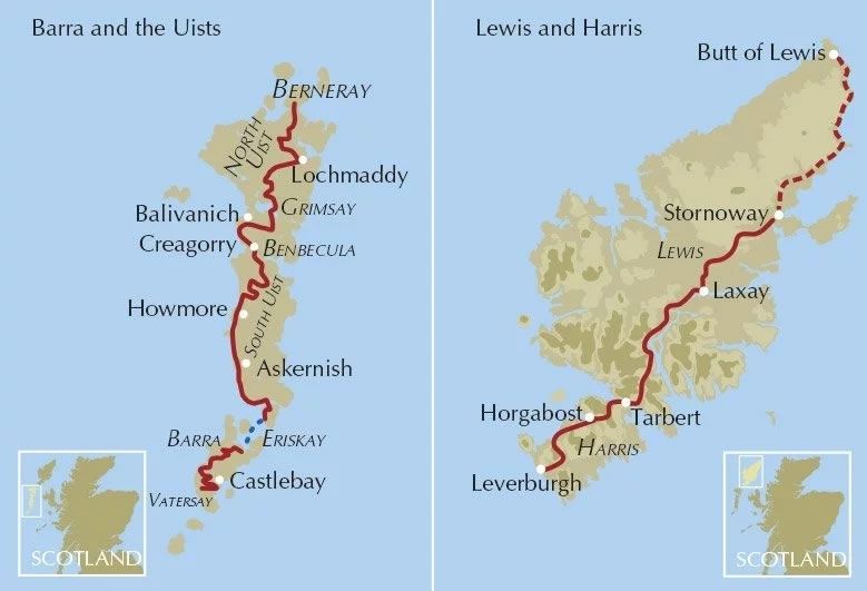The Hebridean Way Walking Guidebook - Overview