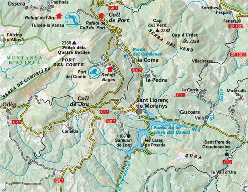 Vall de Lord Map Overview