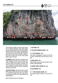 Vietnam Rock Climbing Guidebook - Example page 2