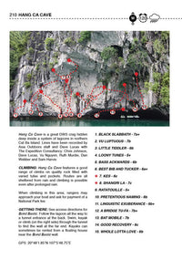 Vietnam Rock Climbing Guidebook - Example page 4