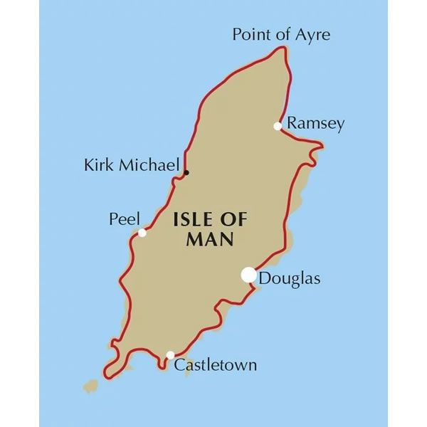 Walking Isle of Man Coastal Path - overview