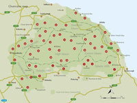 The North York Moors Walking Guidebook - Overview of walks