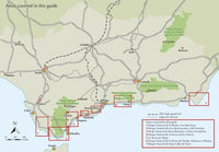 Walking on Coastal Paths in Andalucia - Overview Map