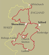 Walking the Shropshire Way Guidebook - Route overview